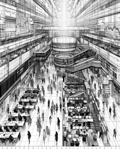 ai-market-trading-scene