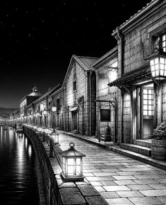 ai-otaru-kanal-hafenromantik