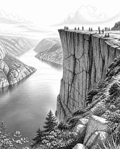ai-preikestolen-nature