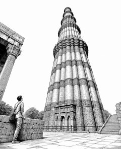 ai-qutb-minar-delhi-73m-turm-unesco