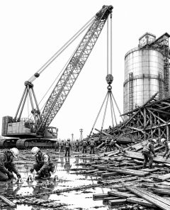 ai-robins-lumber-mill-fire-silo-crane