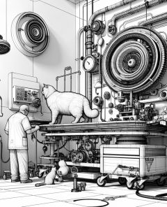 ai-senior-cat-veterinary