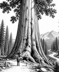 ai-sequoia-nationalpark-giant-trees-tunnel