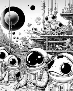 ai-space-frogs