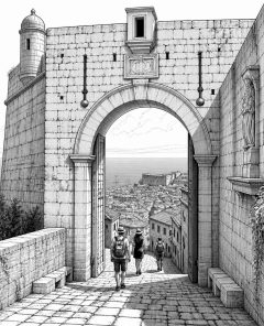 ai-stari-grad-dubrovnik-unesco-city-wall