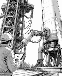 ai-starship-v3-launch-tower-hydraulic-pin
