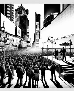 ai-times-square-art-performance