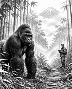 ai-volcanoes-gorilla-permit-mist
