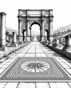 ai-volubilis-unesco-mosaik-triumphbogen