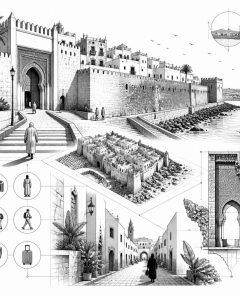 kasbah-oudaias-rabat-geschichte-architektur