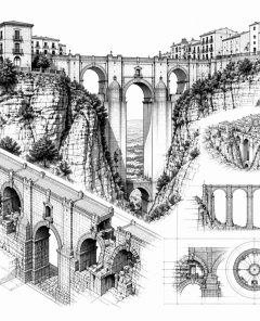 puente-nuevo-ronda-steinbruecke-tragwerk-tourismus