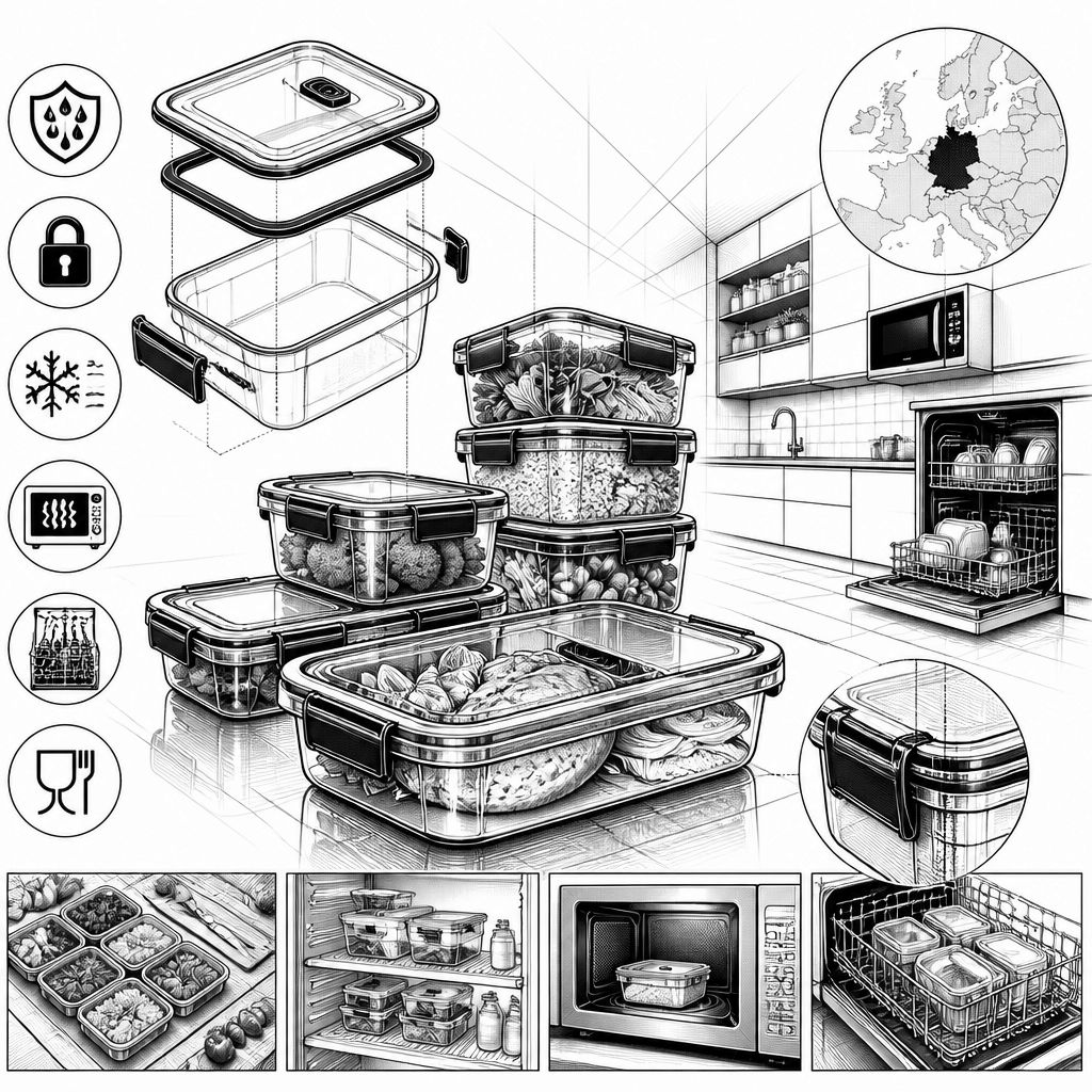 Rubbermaid-Vorratsdosen im Alltagstest: Ordnung, Hygiene und Kaufkriterien