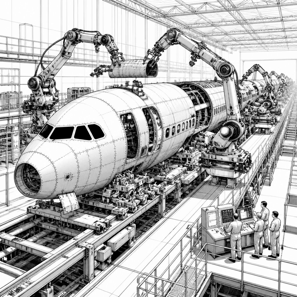 Airbus eröffnet neue Endmontagelinie in Toulouse und treibt Produktion bis 2027 hoch Airbus eröffnet neue Endmontagelinie in Toulouse und treibt Produktion bis 2027 hoch