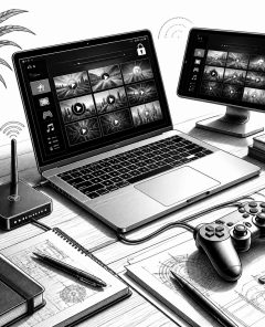 ai-alter-laptop-plex-zweitmonitor-retro