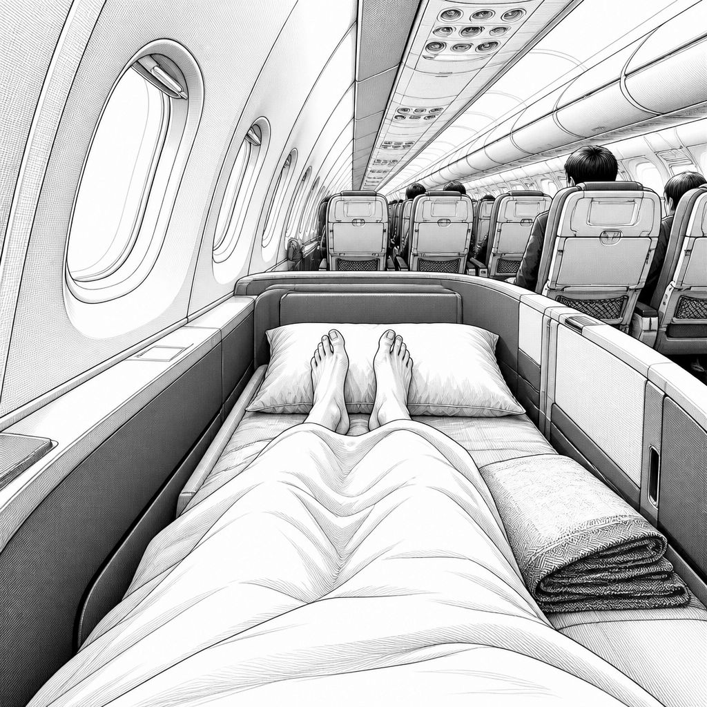 ANA COUCHii: Liegesofa in der Economy als Premium-Upgrade zwischen Fliegen und Schlafen ANA COUCHii: Liegesofa in der Economy als Premium-Upgrade zwischen Fliegen und Schlafen