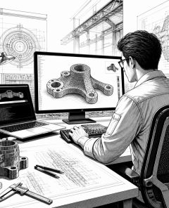 ai-ansys-cae-simulation-model