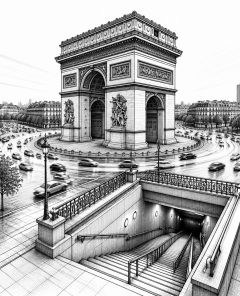 ai-arc-de-triomphe-paris-urban-axis