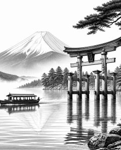 ai-ashi-see-hakone-fuji-torii