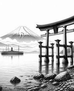 ai-ashinoko-ashilake-torii