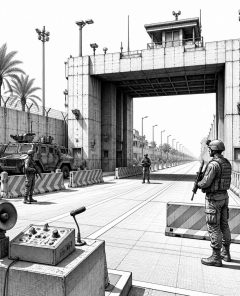 ai-bagdad-gruene-zone-raid-checkpoint