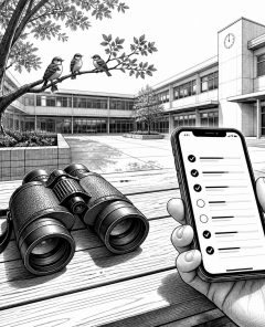 ai-burnout-vogelbeobachtung-zeittracking-schule
