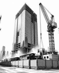 ai-cesc-twin-towers-kolkata-construction