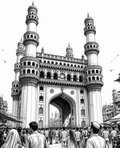 ai-charminar-hyderabad-heritage-evening