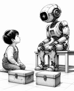 ai-child-robot-gaze-intent