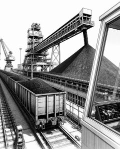 ai-coal-train-port-supply-chain