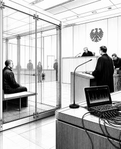 ai-courtroom-verdict-glass-dock-audio
