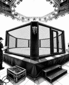 ai-crypto-ufc-octagon-branding