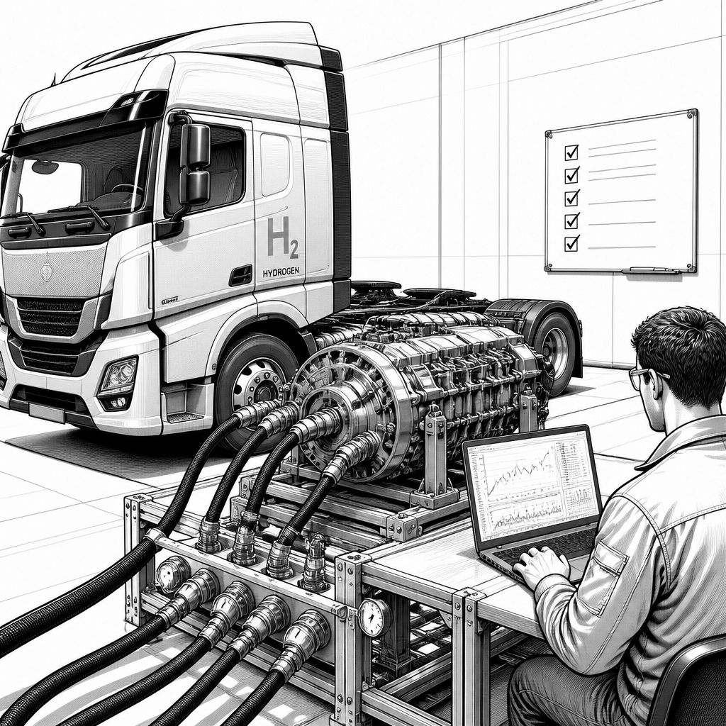 Daimler Truck kooperiert mit Keyou: Wasserstoff-Verbrenner rücken für schwere Lkw in den Fokus Daimler Truck kooperiert mit Keyou: Wasserstoff-Verbrenner rücken für schwere Lkw in den Fokus