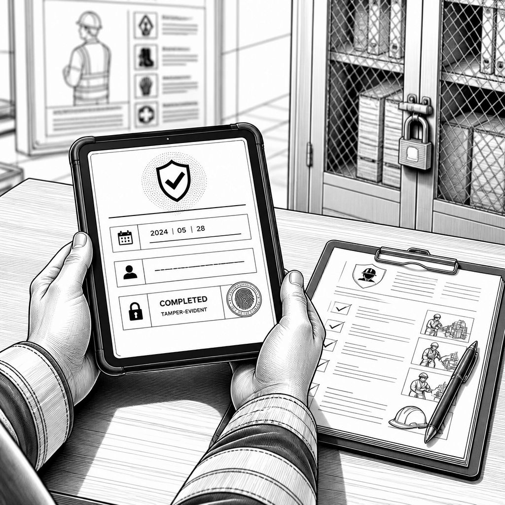 Digitale Unterweisungen im Arbeitsschutz: Rechtssicherheit, KI-Zeitgewinn und neue Infrastruktur Digitale Unterweisungen im Arbeitsschutz: Rechtssicherheit, KI-Zeitgewinn und neue Infrastruktur