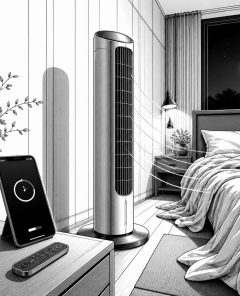 ai-dreo-28db-turmventilator-smart-home