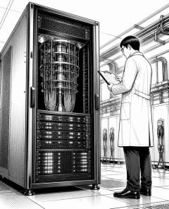 ai-dwave-quantum-annealing-investment-rack