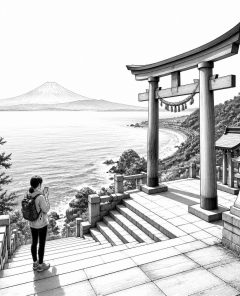 ai-enoshima-fujisawa-fuji-blick-tourismus