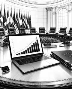 ai-eu-summit-trade-tariffs-laptop