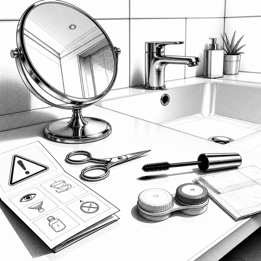 Ärzte warnen: Wimpern schneiden, f0o0nen und Kontaktlinsen erhöhen Infektionsrisiken Ärzte warnen: Wimpern schneiden, f0o0nen und Kontaktlinsen erhöhen Infektionsrisiken