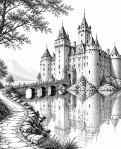 ai-frederiksborg-castle-water-insland