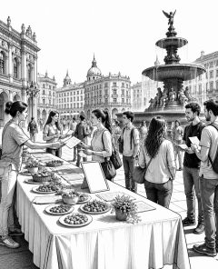 ai-giessen-weltfluechtingstag-kugelbrunnen-tafel