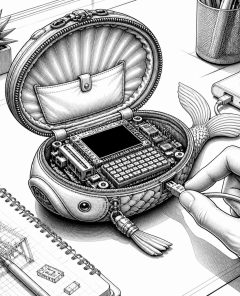 ai-girly-cyberdeck-purse-local-ai