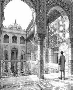 ai-golestan-palace-tehran-mirrors