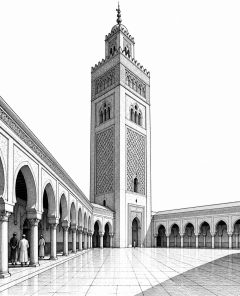 ai-grosse-moschee-kairouan-courtyard