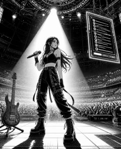 ai-gwen-stefani-stage-spotlight-streaming-nostalgia