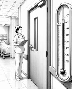 ai-hitze-psyche-krankenhaus-thermometer