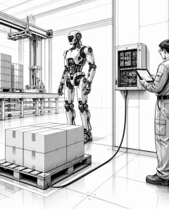 ai-humanoid-robot-factory-logistics