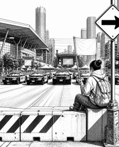 ai-ila-traffic-protest-checkpoint