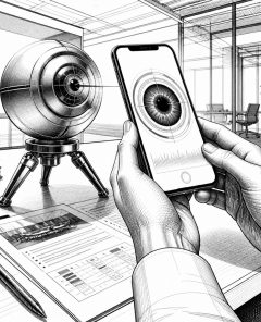 ai-iris-scanning-authentication-device