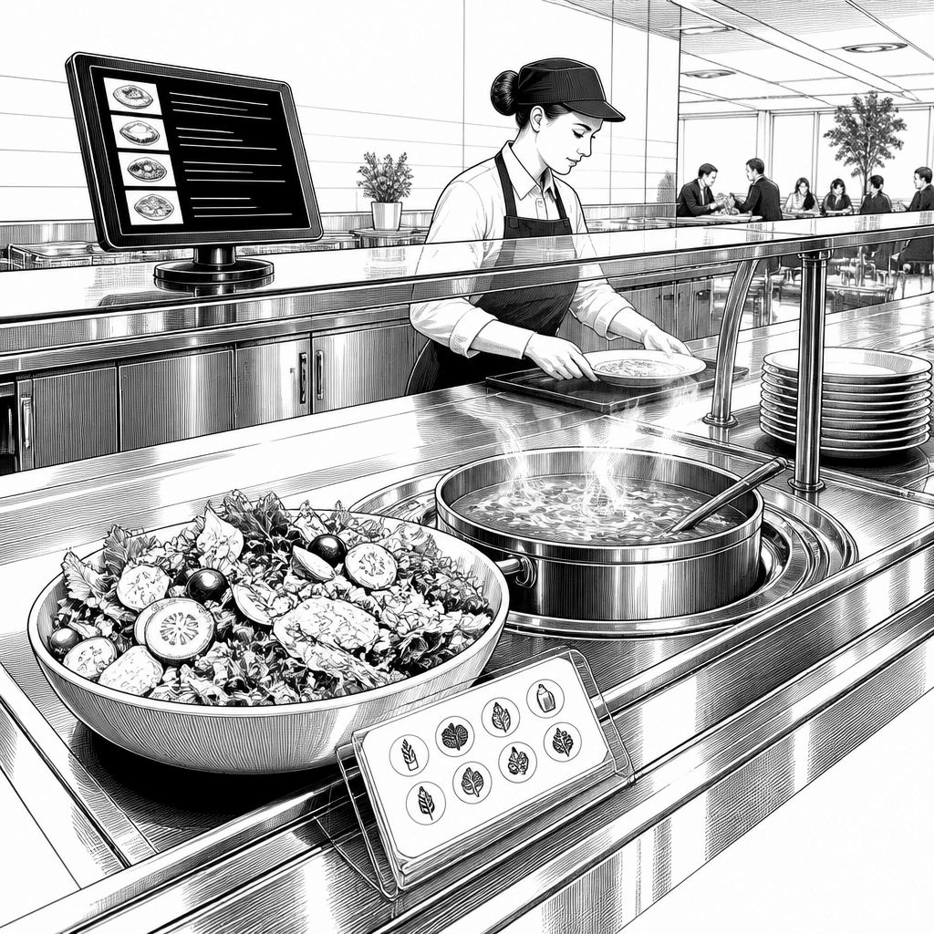 ISS Food Services: Integriertes Kantinenkonzept für Frische, Gesundheit und digitale Steuerung ISS Food Services: Integriertes Kantinenkonzept für Frische, Gesundheit und digitale Steuerung