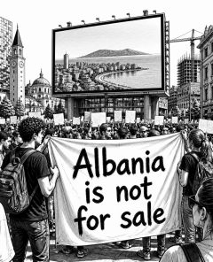 ai-ivanka-trump-sazan-proteste-albanien